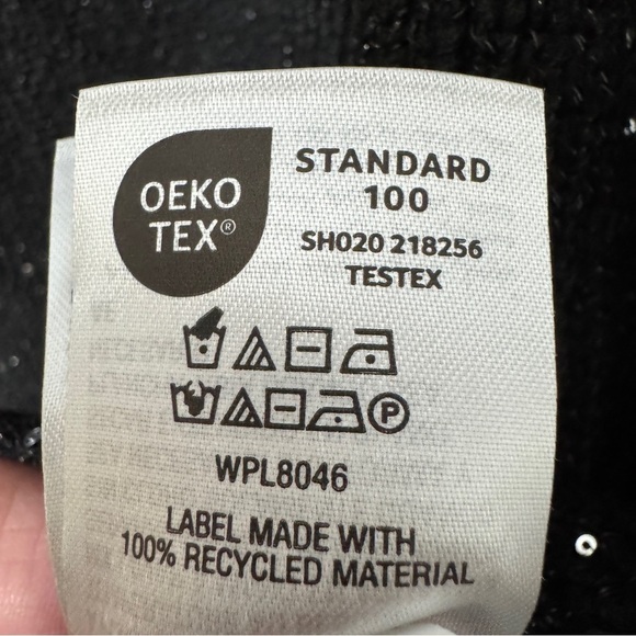 INC Cold Shoulder Sequin Tunic Sweater Black | Women’s Small - Picture 7 of 9